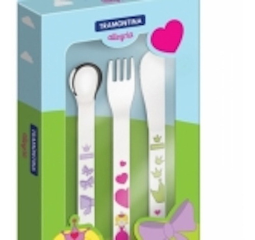 Cubiertos Para Niños Set De 3 Tramontina - Nexpress 