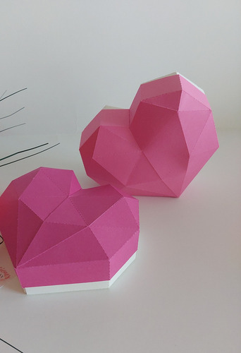 Cajas Regalo Corazón 3d San Valentin Día De Los Enamorado