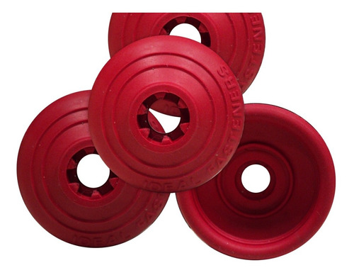 Arandelas De Seguridad Epdm Roja P/ Chapa Plastica X 500