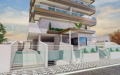 Apartamento Com 2 Dormitórios À Venda, 64 M² Por R$ 260.000,00 - Vila Guilhermina - Praia Grande/sp - Ap4921