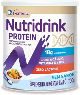 Suplemento Alimentar Em Pó Protein Sem Sabor 700g Nutridrink