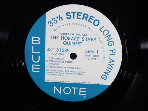 The Horace Silver Quintet Further Explorations Lp Japonêsobi (Usado)