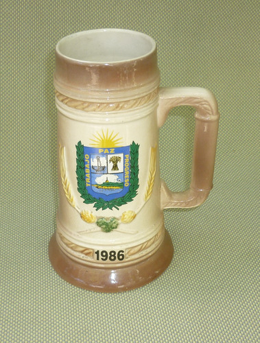Jarra Cerveza Semana De Cerveza Paysandú 21 - 1986 