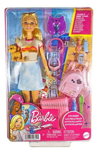 Barbie Traveler Original Mattel Viajera La Pelicula Movie A1