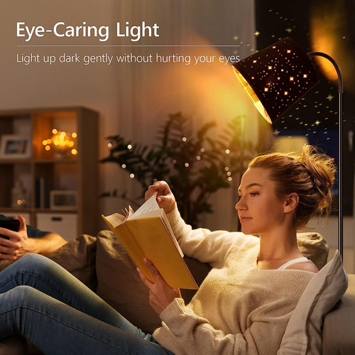 Lámpara De Pie Led Para Sala De Estar Con Pantalla