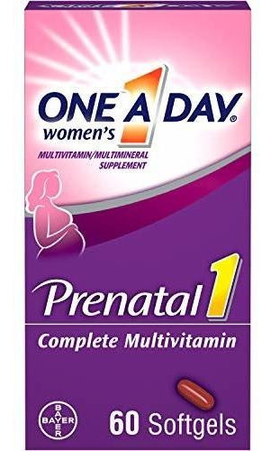 One A Day Pildora Prenatal Para Mujeres, 60 Unidades Product