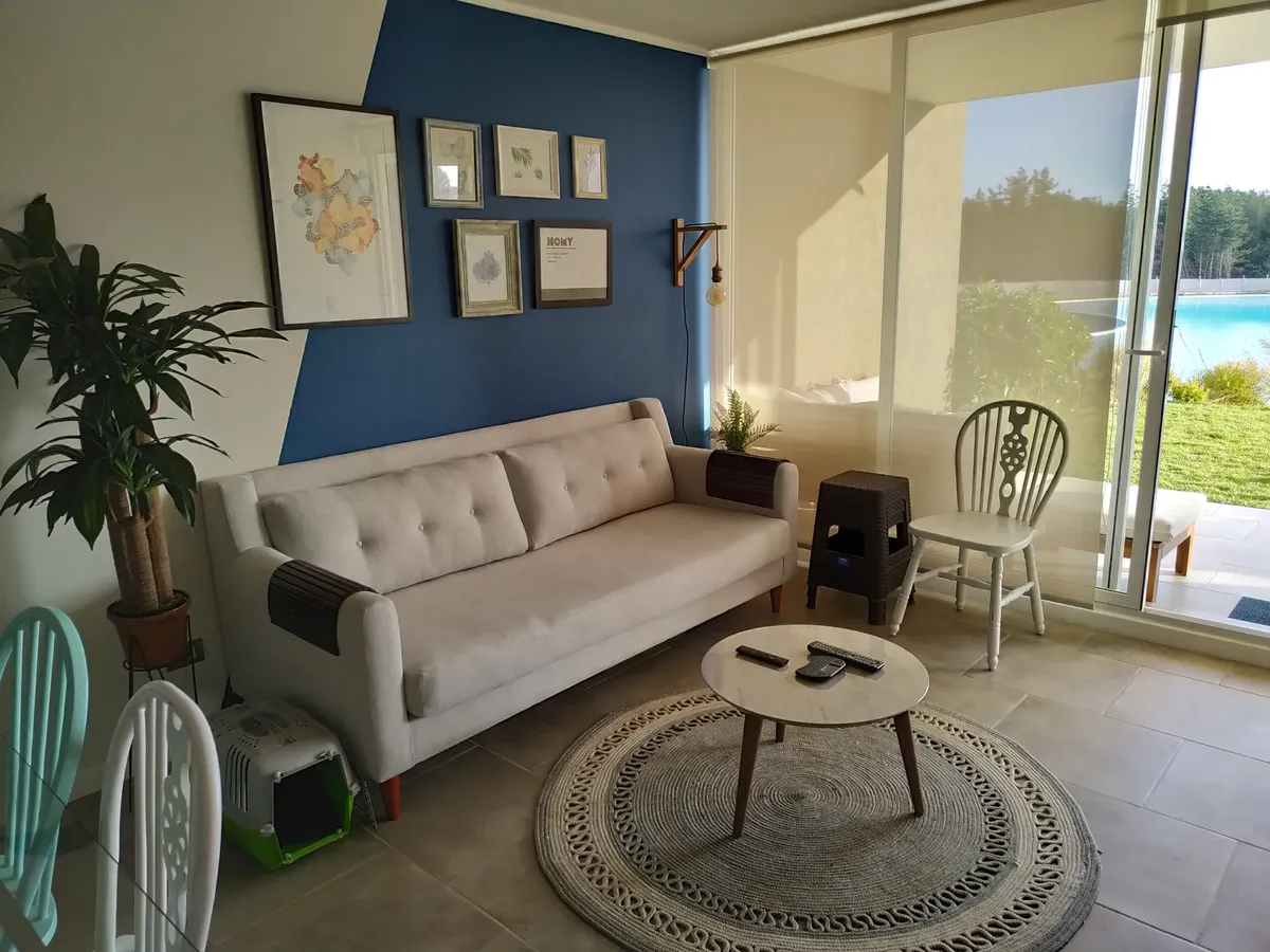 Imagen 4 de 16 de Se Vende Departamento 100% Amoblado Con Laguna Artificial