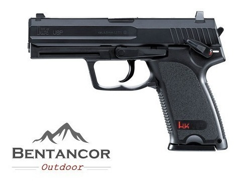 Pistola Co2 Hk Usp 4,5mm Full Metal Bentancor Outdoor