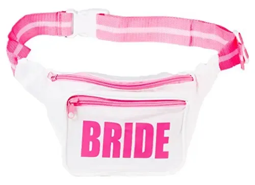 Funny Guy Mugs Retro Fanny Pack - UV Reactive Design, Adjustable Strap For Festivals & Travel (USA Theme)