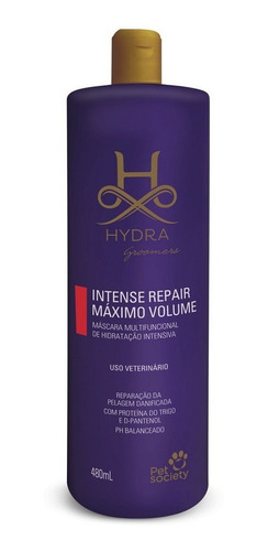 Hidratação Pet Hydra Intense Repair Máximo Volume 480ml