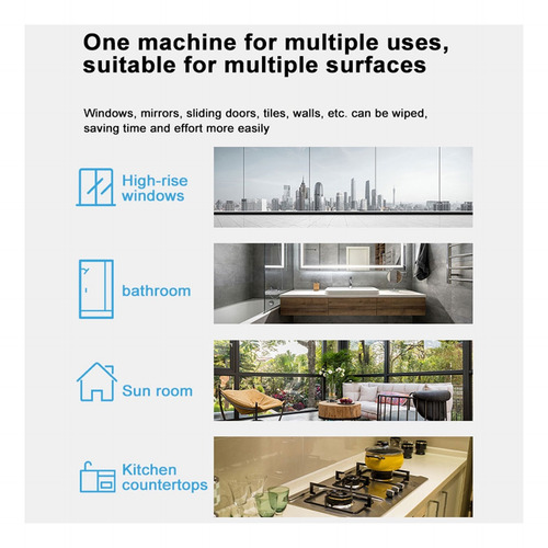 Smart App Robot De Limpieza De Ventanas Con Función De