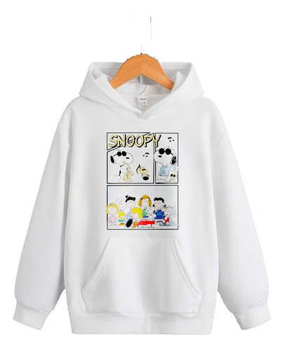 Buzo Snoopy Charlie Brown Series Retro-hoddie