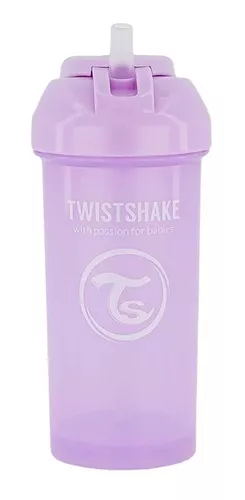 Vaso para bebés Twistshake Vaso con Bombilla Antiderrame Twistshake Straw  Cup 360ml