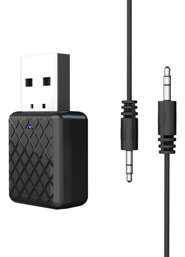 Adaptador De Transmisor De Audio Duradero Usb Bluetooth 3.5