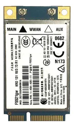 Tarjeta Wwan Universal F5521gw 21mbps Tarjeta 3g Wwan Wan Wc