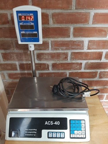 Balanza Comercial Digital Acs-40