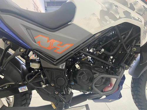 Dafra Nh 190 Sym 2022 Okm Azul E Cinza Parcelamos No Cartão