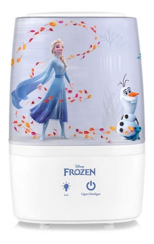 Umidificador Frozen 2l Botão Touch Luz Led Multilaser Saúde