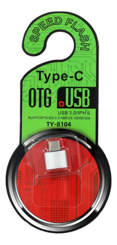 5 Adaptadores Otg Usb 3.1 Macho A Usb 3.0 Hembra Color Blanco