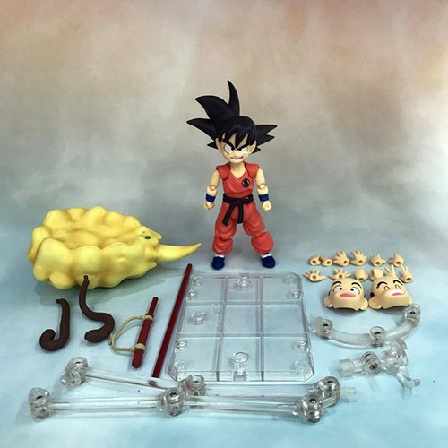 Goku Kid Niño De Dragon Ball Con Nube Voladora