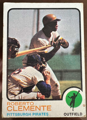 Roberto Clemente Barajita 1973 Topps #50