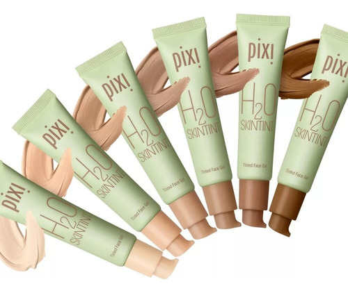 Base de maquillaje en crema Pixi H2O Skin Tint tono nutmeg - 35mL