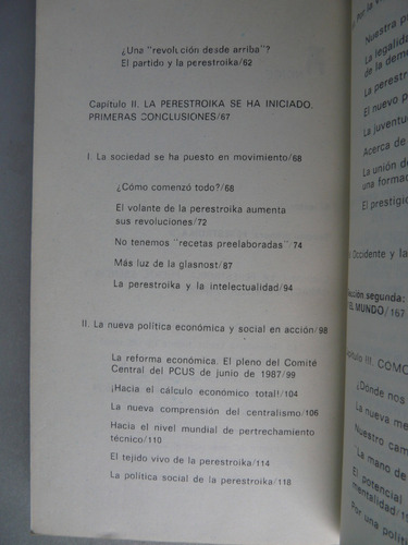 La Perestroika - La Nueva Mentalidad Para Nuestro País Y Par (Usado)