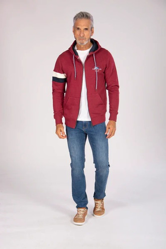 Campera Buzo Oxford Henry Hoody Capucha C/frisa (9280)