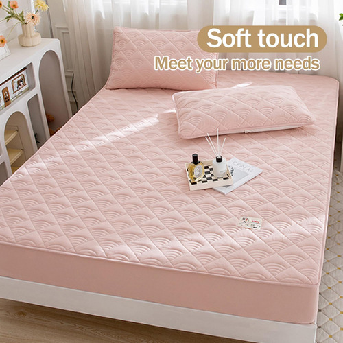 Protector De Colchón Impermeable, Fundas Para Colchones Cafe_wifi Individual 110*190+35cm