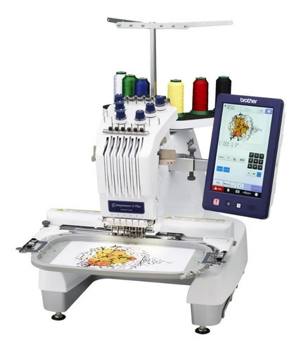 Maquina Bordadora Semi-industrial De 6 Agujas Brother Pr670e