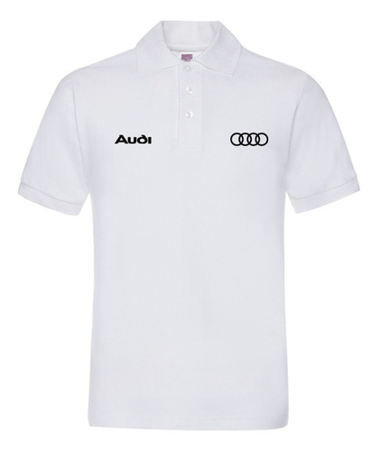 Playera De Manga Corta Audi Polo Deportivo De Golf Al Aire