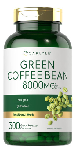 Extracto De Grano De Café Verde De Carlyle | 8000 Miligramos