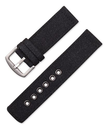 Correa De Canva Lona Compatible Con Fossil Gen 5e 42mm 18mm