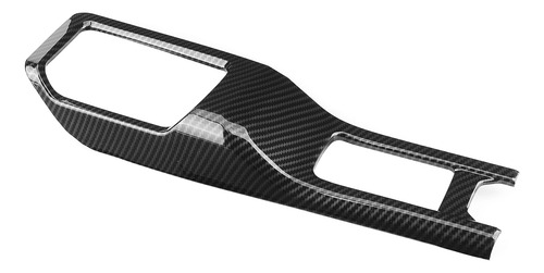Panel Estilo Fibra De Carbono Gear Trim Abs Con Tracción En