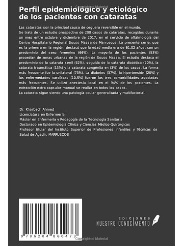 Perfil Epidemiologico Y Etiologico De Los Pacientes Con Cata