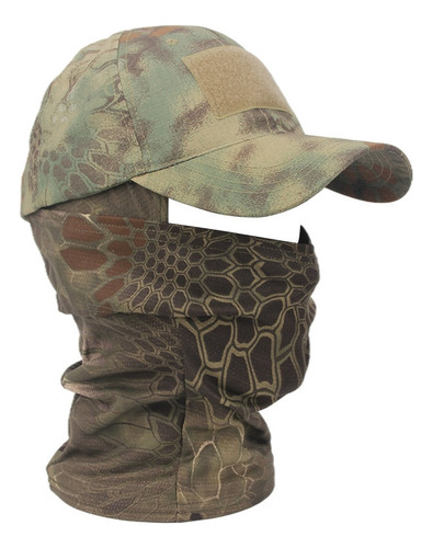 Máscara Táctica De Camuflaje Gorra De Béisbol Gorros Milit .