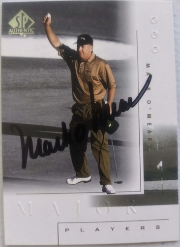 Mark O'meara Signed Golf Card #83