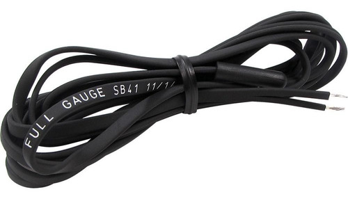 Sensor Ntc Full Gauge Negro 10k 2,5mts. -50°c A +150°c