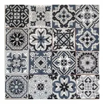 Comprar Azulejos Mayólicas Andalucía Bco Y Ngro 15 X 15 Pack X 8unid