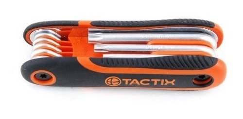 Llave Allen Tipo Torx Tamper T9 - T40 8 Piezas Tactix 206209