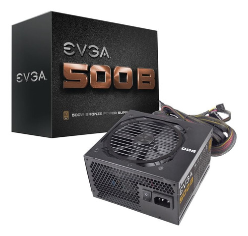 Evga 500 B1, 80+ Bronce 500w Fuente De Alimentación