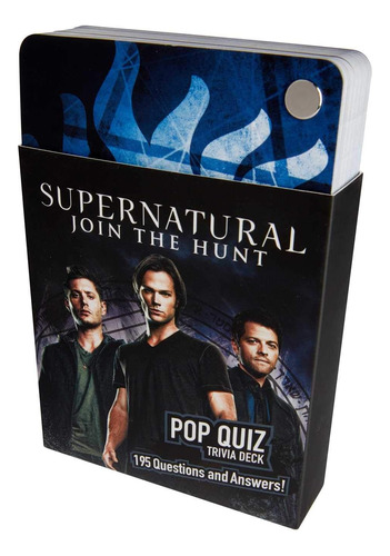 Libro: Supernatural Pop Quiz Trivia Deck (science Fiction