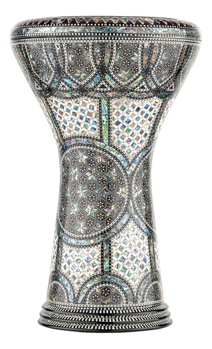 Tambor de palácio com mosaico azul pérola egípcio Meinl Aeed3 Doumbek