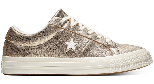 Zapatillas Converse One Star Dorado 161589c 161590c Plata