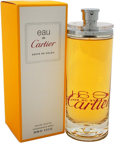 Perfume Cartier Zeste De Soleil. Eau De Toilette 200ml.