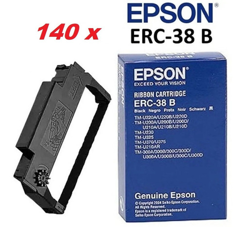 140 Cintas Original Epson Erc-38b Tmu-220 Tm-u230 - Nuevas