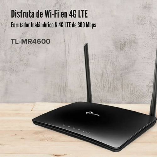 Router Wireless Tp-link Tl-mr6400 (apac) 4g Lte N 300mbps