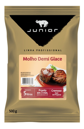 Molho Demi Glace Escuro Junior Kerry 500g Food Service