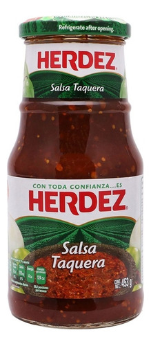 Salsa Verde Taquera Herdez Casera 453 Gr