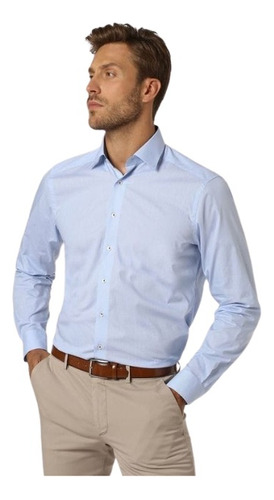 Camisas Slim Fit Alicrado Hombre